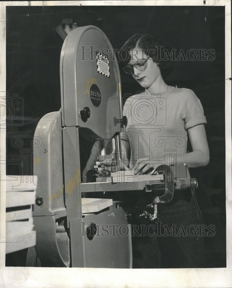 1953 Press Photo Barbara Dupleix Steinmetz High School - RRW43439 - Historic Images