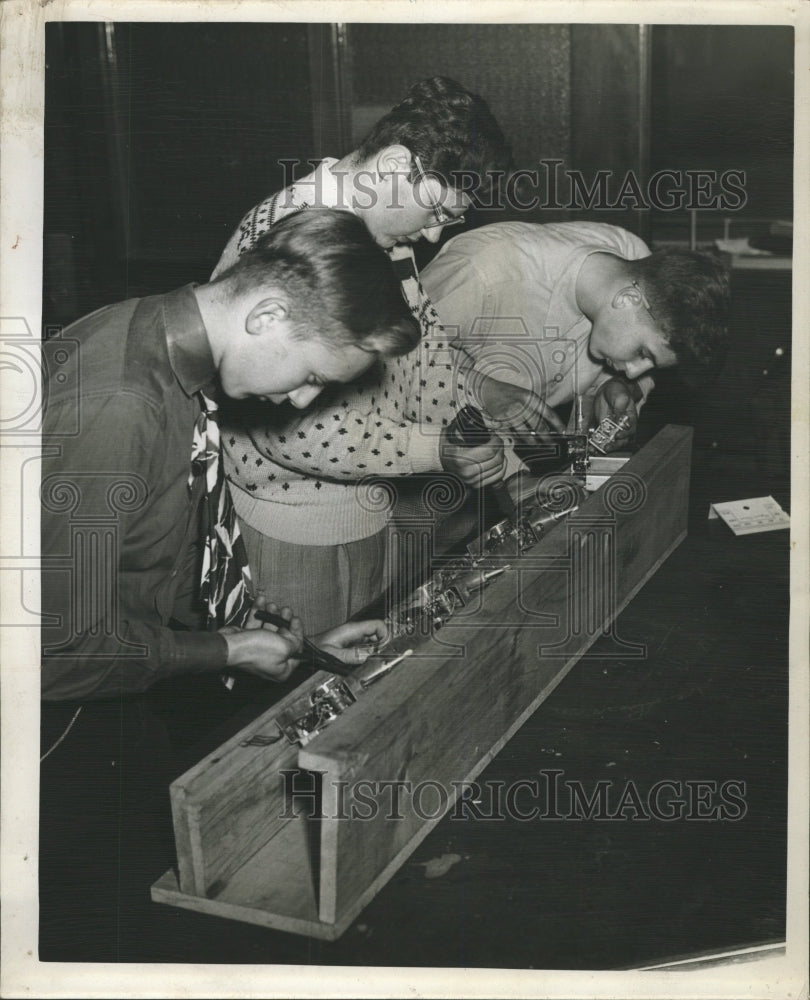 1949 Press Photo Frank Kubik John Nurrafato Francis - RRW43471 - Historic Images