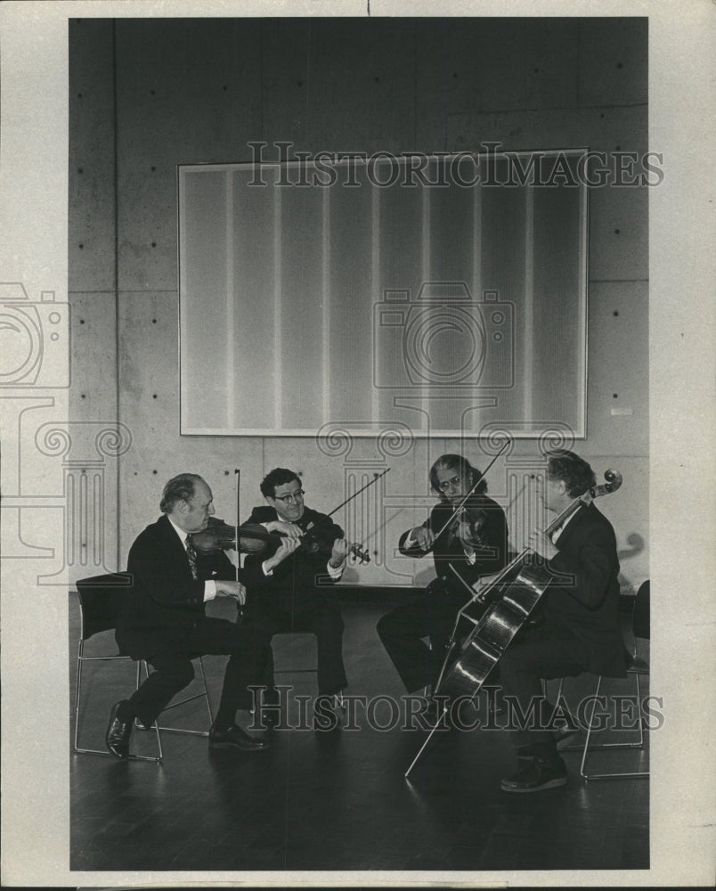 1977 Press Photo The Fine Arts Quartet Chamber Music - RRW43863 - Historic Images