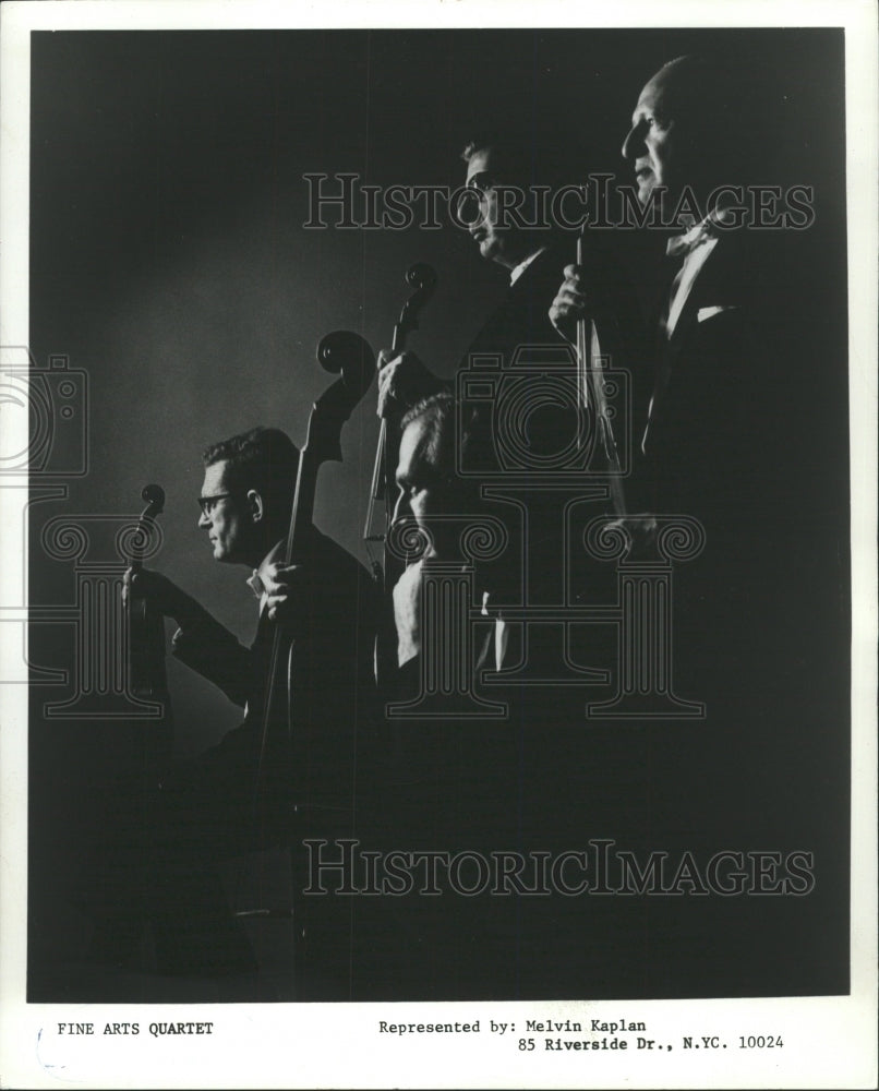 1974 Press Photo Fine Arts Quartet Zaslav Sorkin Sopkin - RRW43865 - Historic Images