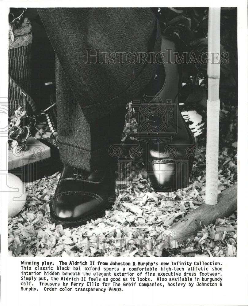 1991 Press Photo Dress Shoe Johnston Murphy Collection - RRW43929 - Historic Images