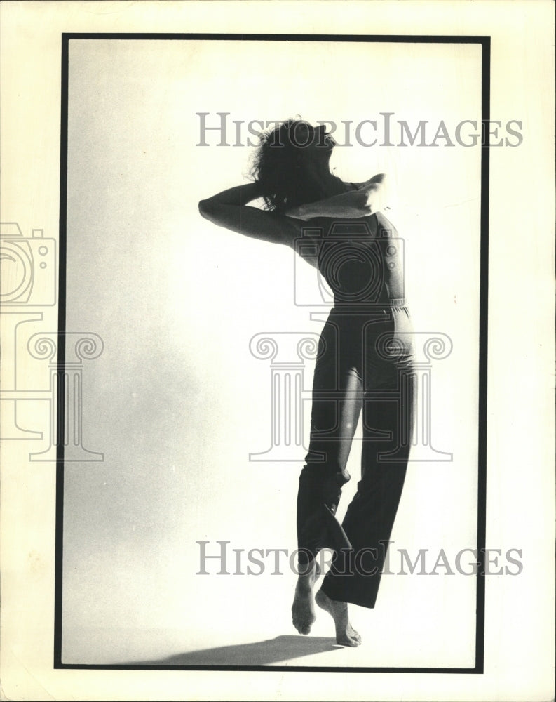 1984 Press Photo Jackie Radis Busy Dancer Choreographer - RRW44027 - Historic Images