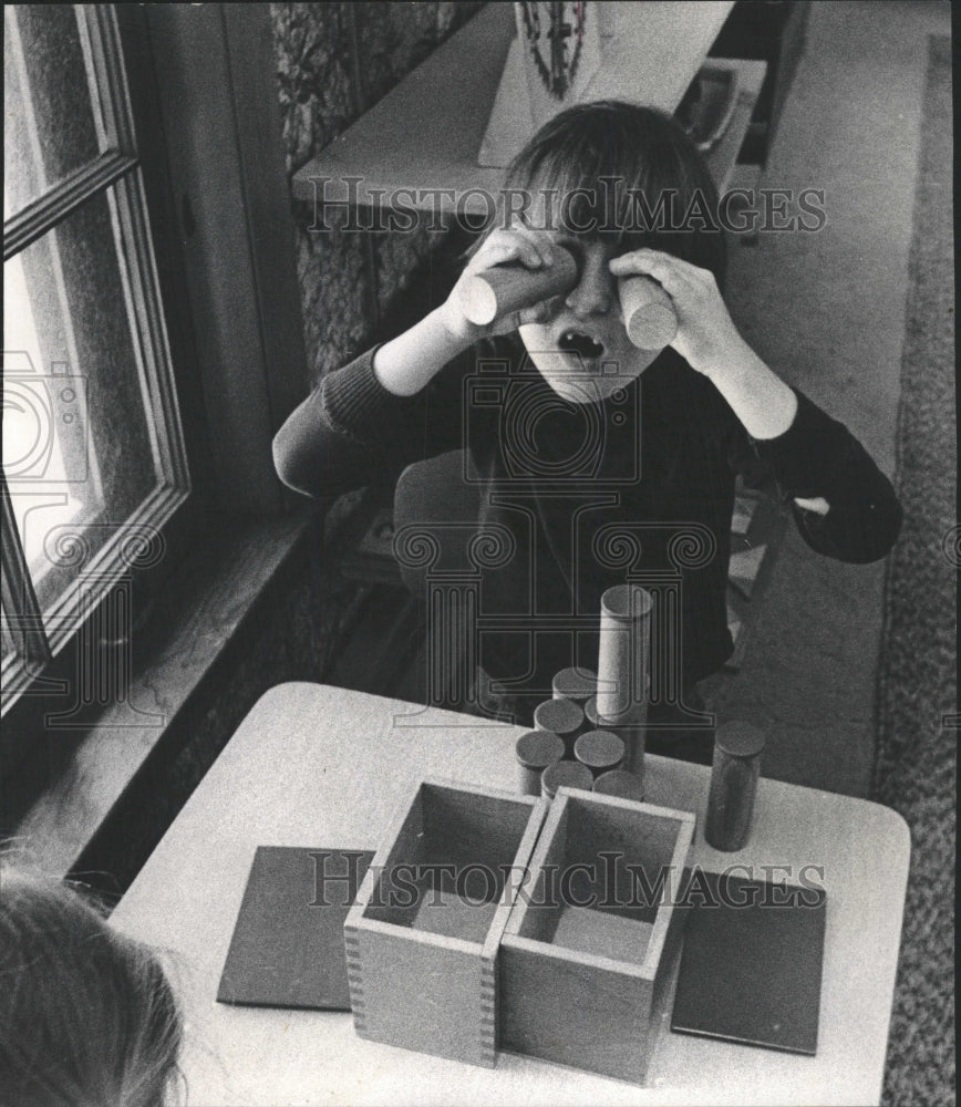 1972 Press Photo Jake Kelley Montessory School Student - RRW44123 - Historic Images