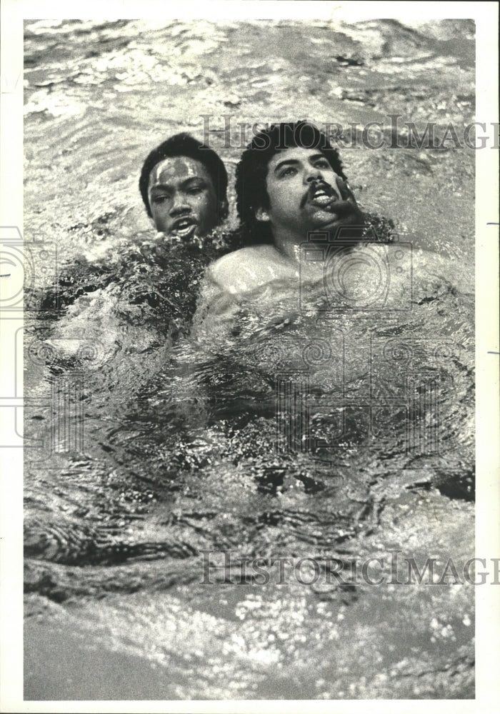 1979 Press Photo Lifeguard Swimming Pool Life-Saving - RRW44235 - Historic Images