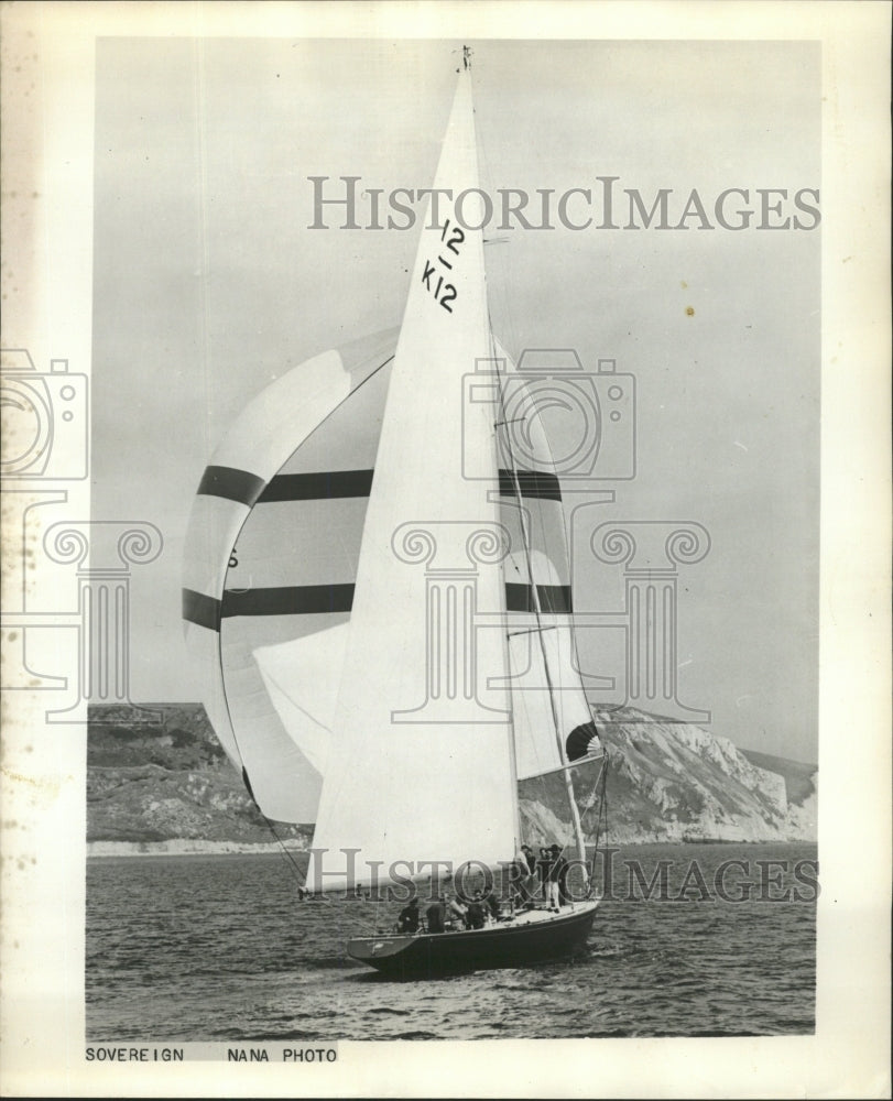 Press Photo The yacht Sovereign - RRW44451 - Historic Images