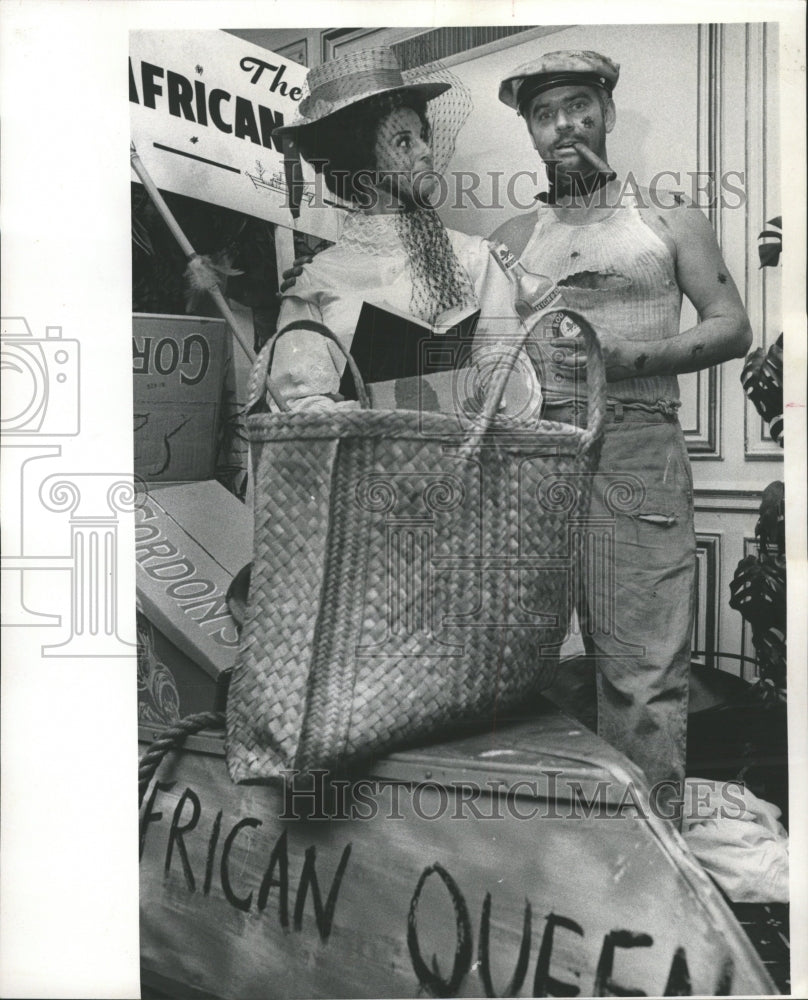 1969 Press Photo African Queen Reenactment Twelfth Ball - RRW44589 - Historic Images