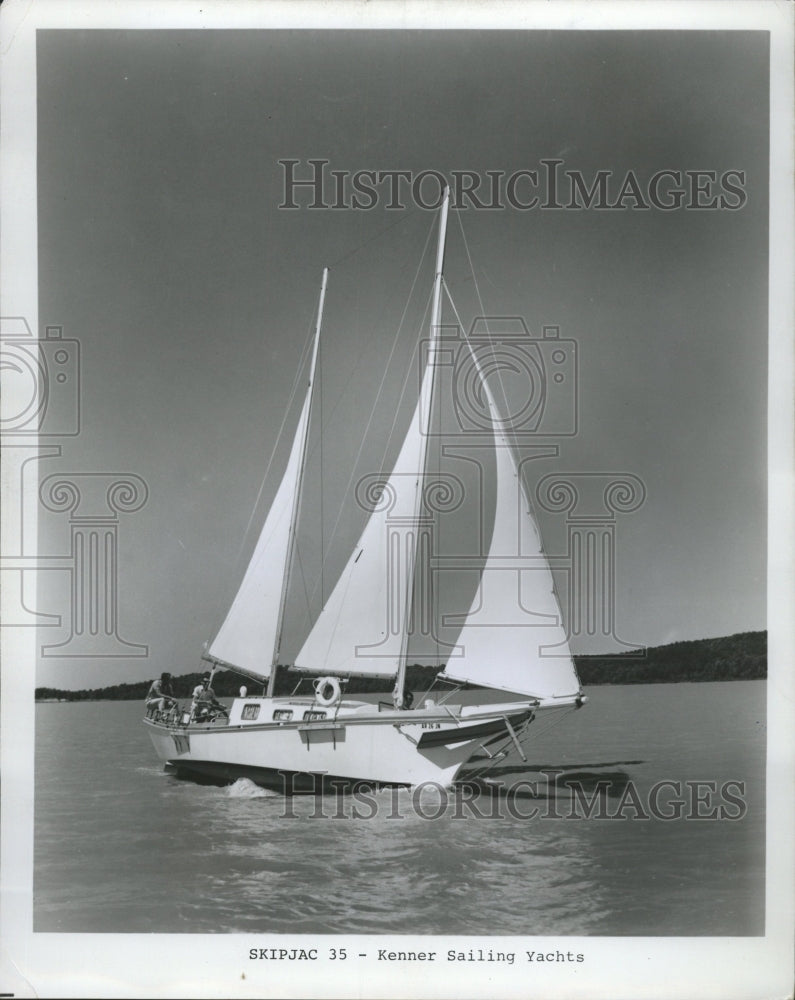 1968 Press Photo Skip-Jack Sailing Yacht - RRW44815 - Historic Images