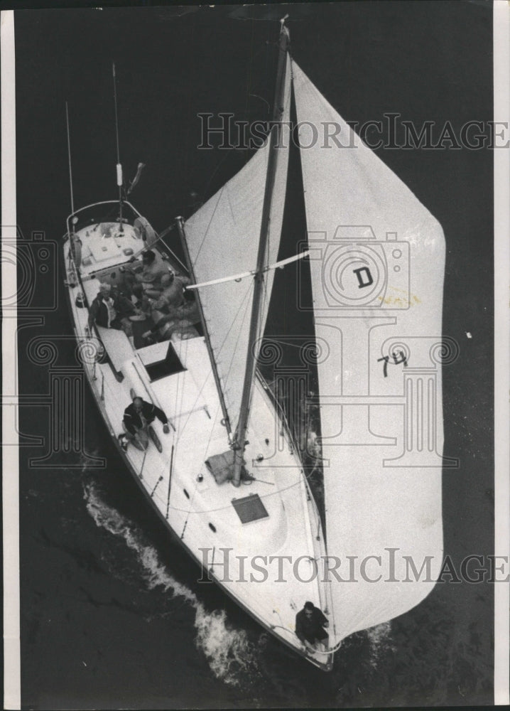 1970 Press Photo Yacht Tamarra - RRW44899 - Historic Images