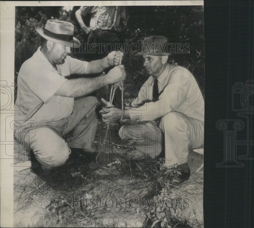 1946 Press Photo Rope Used To Tie Black Victims Georgia - RRW45157 - Historic Images