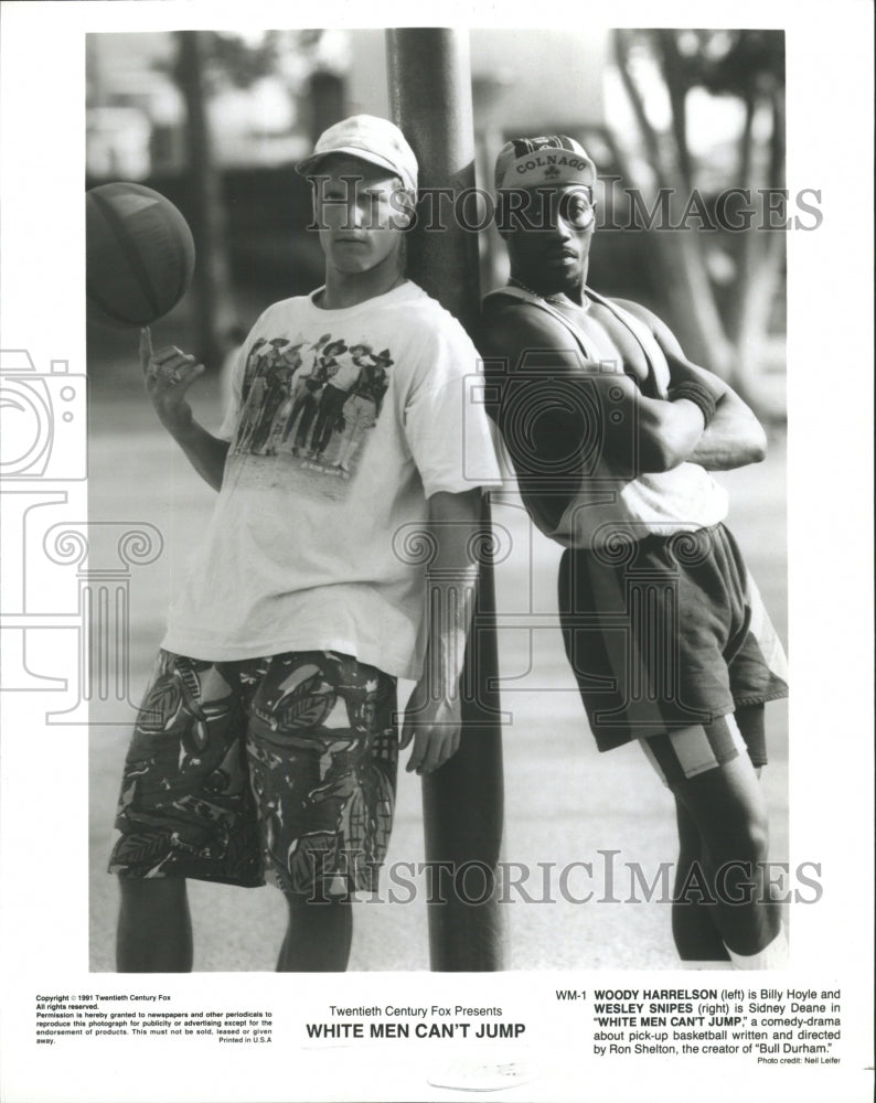 1991 Press Photo &quot;White Men Can&#39;t Jump&quot; - RRW45569 - Historic Images