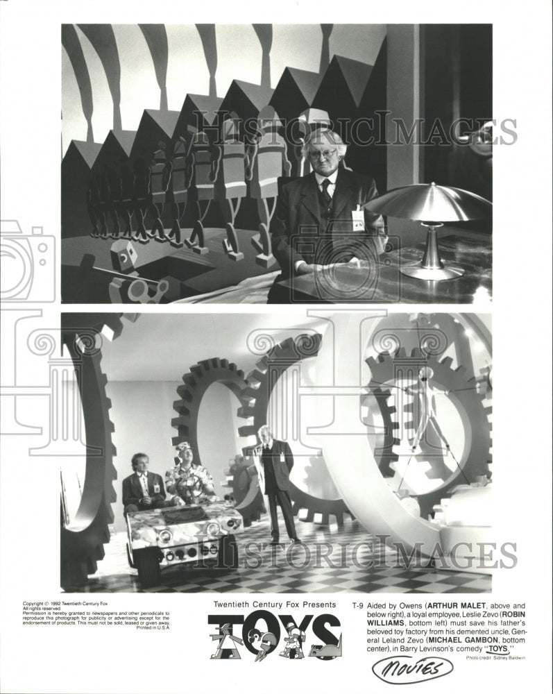 1992 Press Photo Toys (movie) - RRW45579 - Historic Images