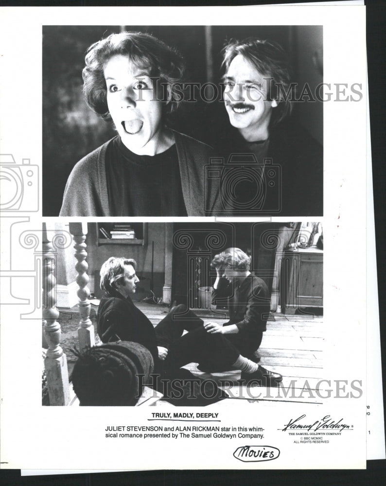 1990 Press Photo Truly, Madly, Deeply Motion Picture - RRW45663 - Historic Images