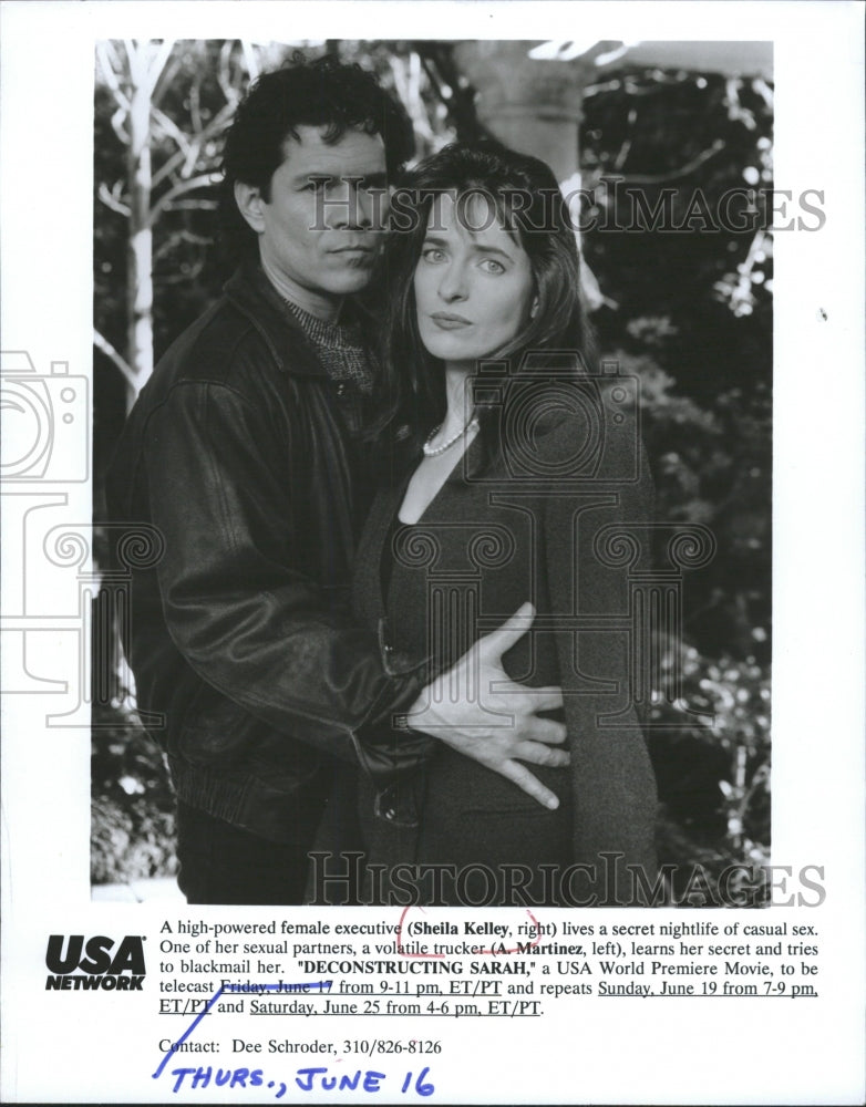 1994 Press Photo SHEILA KELLEY AMERICAN TV ACTRESS - RRW45761 - Historic Images