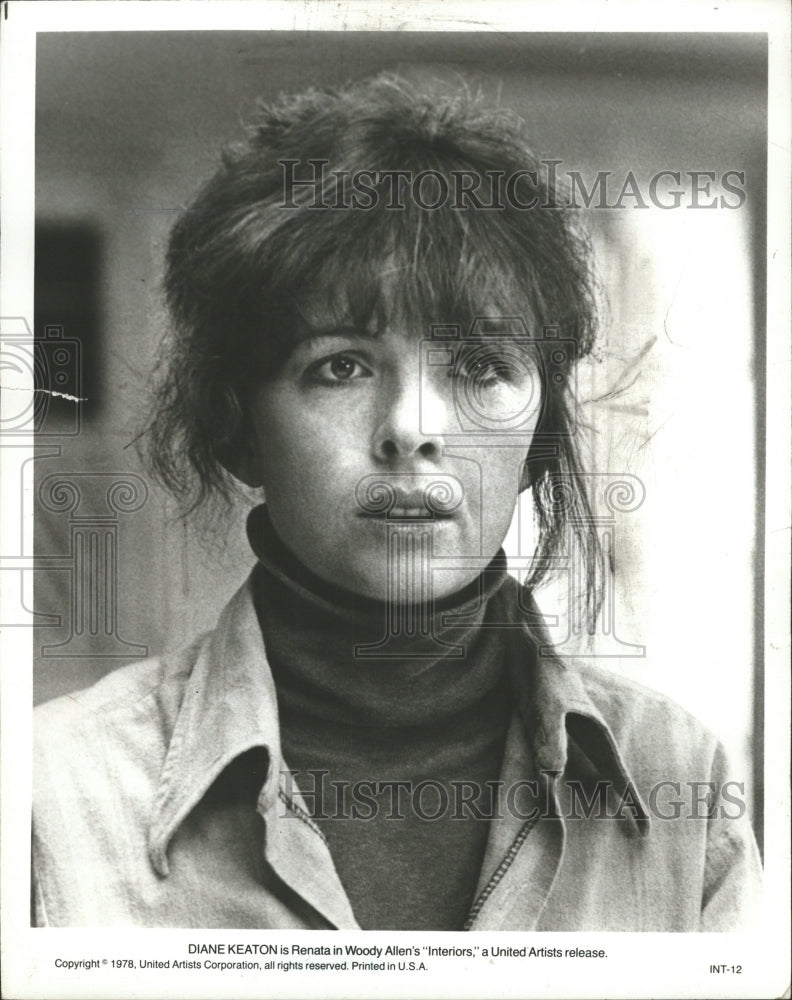 1979 Press Photo Diane Keaton Stars In Interiors - RRW45775 - Historic Images