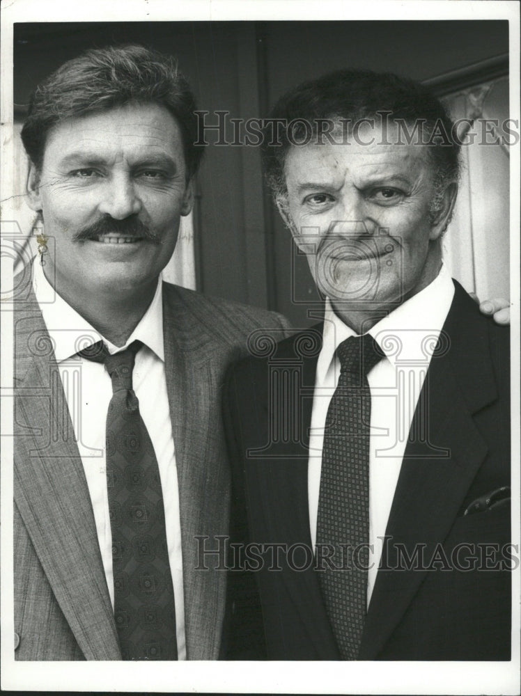 1987 Press Photo Actor Stacy Keach - RRW45783 - Historic Images