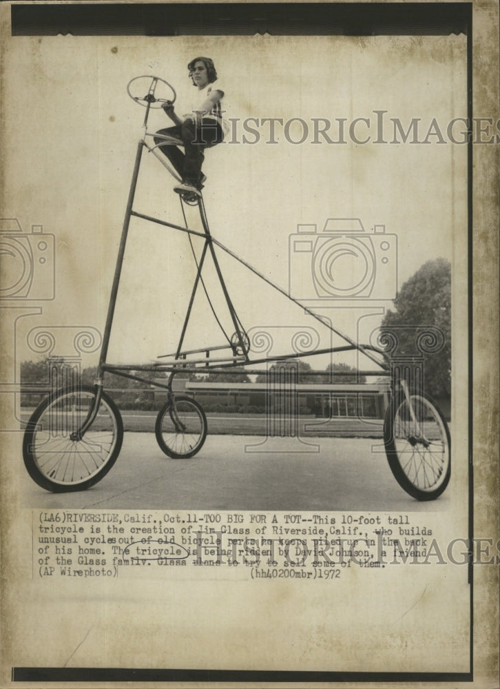 Tall tricycle on sale