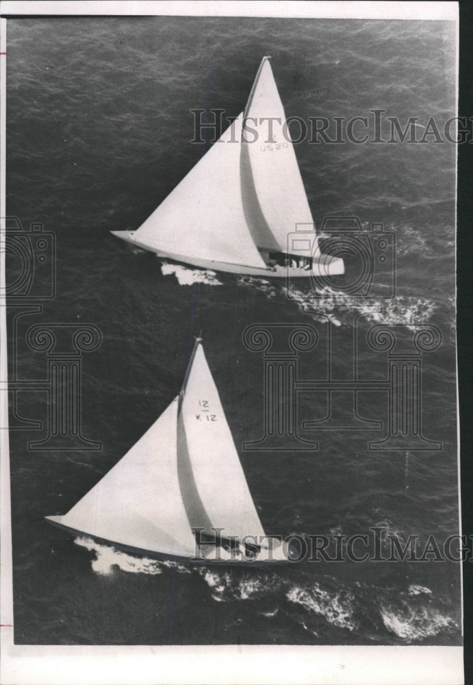 1964 Press Photo The Soverign and Constellation Line Up - RRW46139 - Historic Images