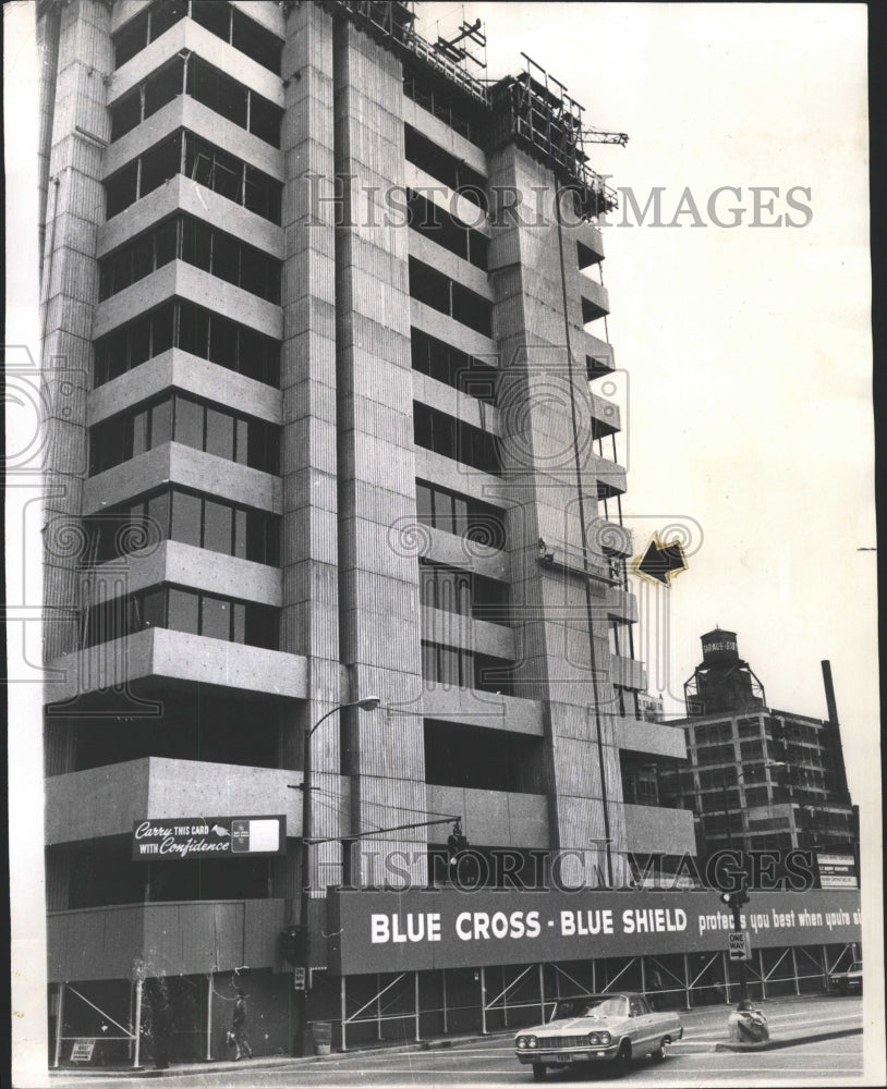 1967 Press Photo Blue Cross Blue Shield Fall Death - RRW46263 - Historic Images