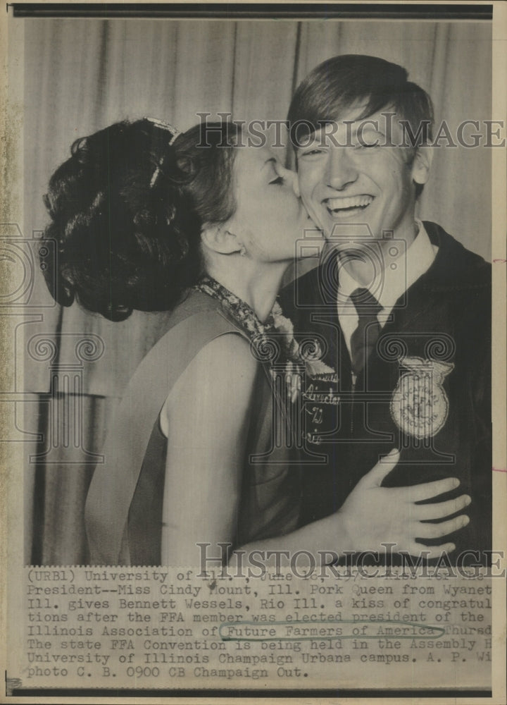 None Press Photo Future Farmers of America President - RRW46285 - Historic Images