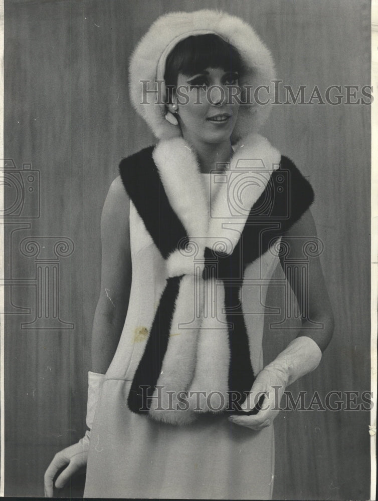 1965 Press Photo Trend for mink apparel accessories - RRW46307 - Historic Images