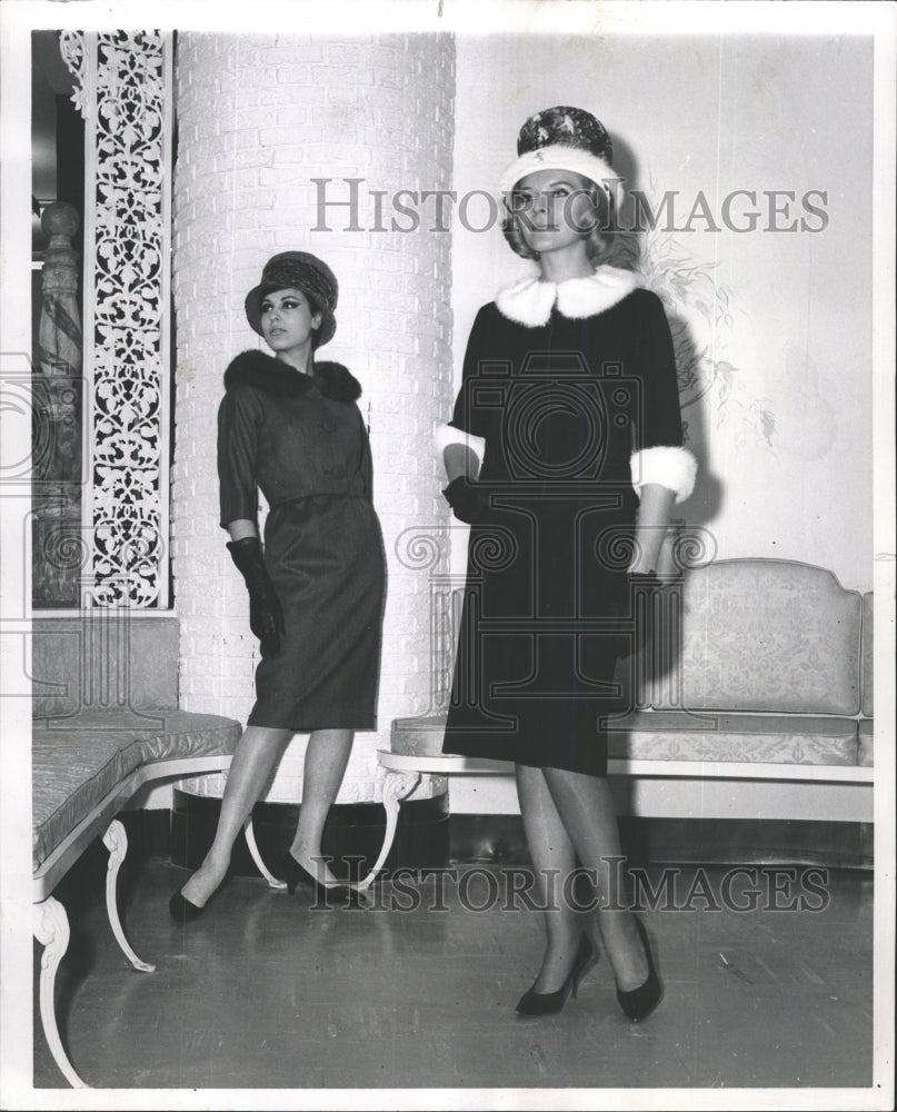 1962 Press Photo Women Mink Fur - RRW46313 - Historic Images