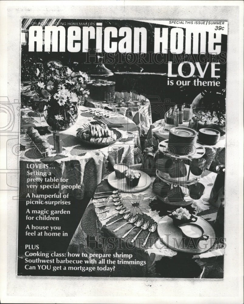 1968 Press Photo American Home Magazine - RRW46849 - Historic Images