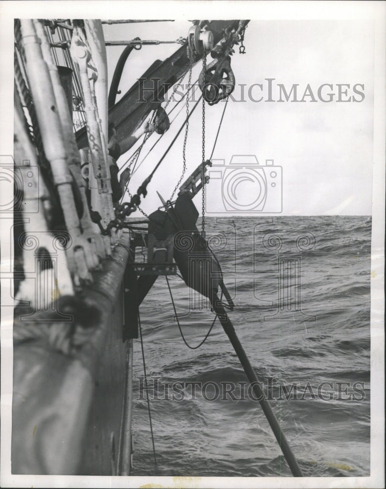 1954 Press Photo Research Vessel &quot;Vema&quot; - RRW47055 - Historic Images