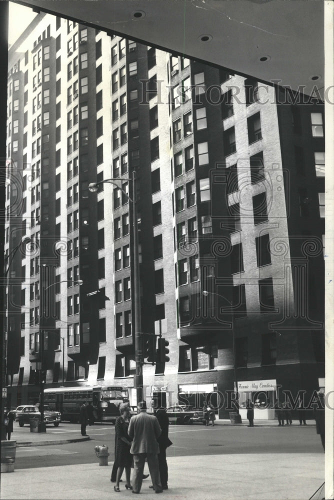 1964 Press Photo Monadnock Federal Building Exterior - RRW47135 - Historic Images