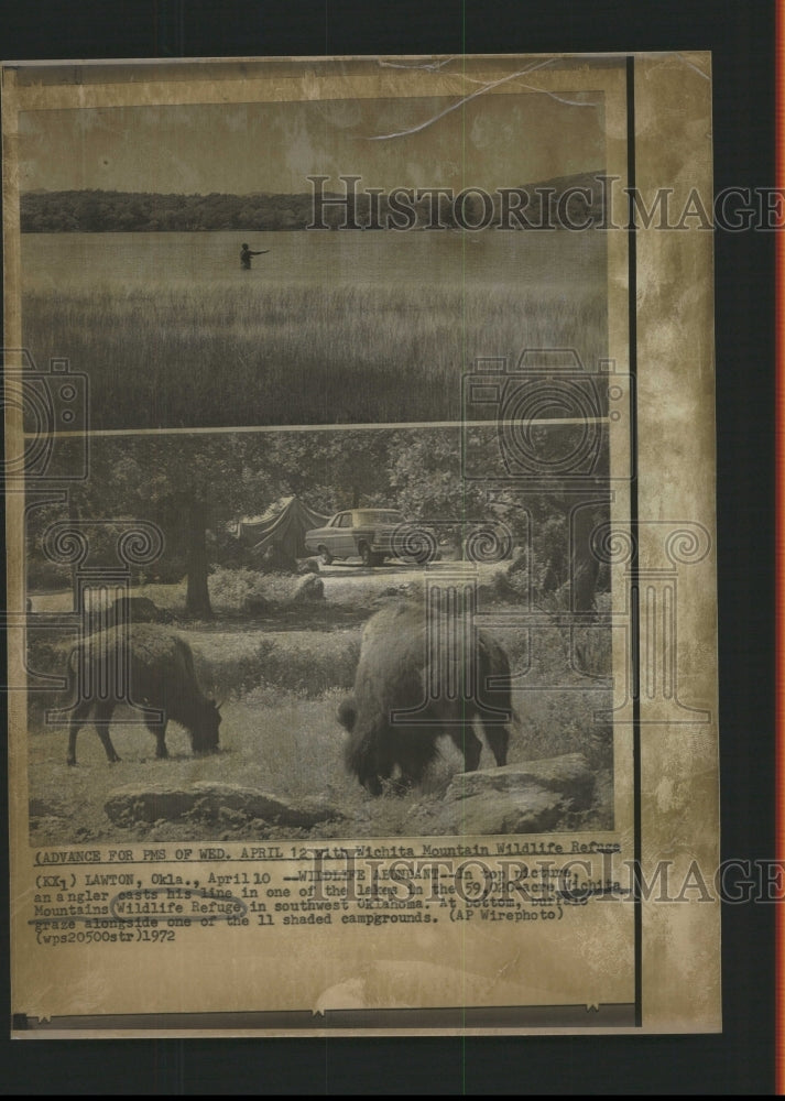 1972 Press Photo Wichita Mountains wildlife refuge - RRW47209 - Historic Images