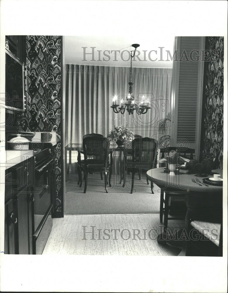 1971 Press Photo Kitchen - RRW47279 - Historic Images