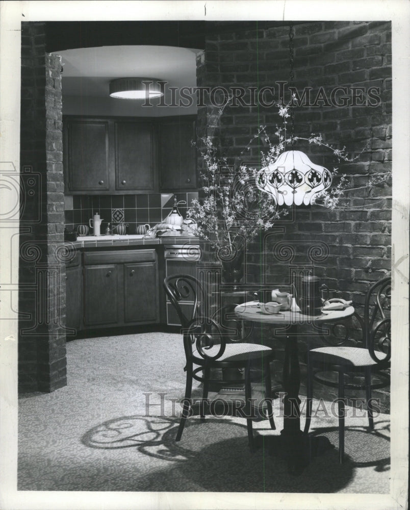 1970 Press Photo Kitchen/Interior Decorating/Carpet - RRW47301 - Historic Images