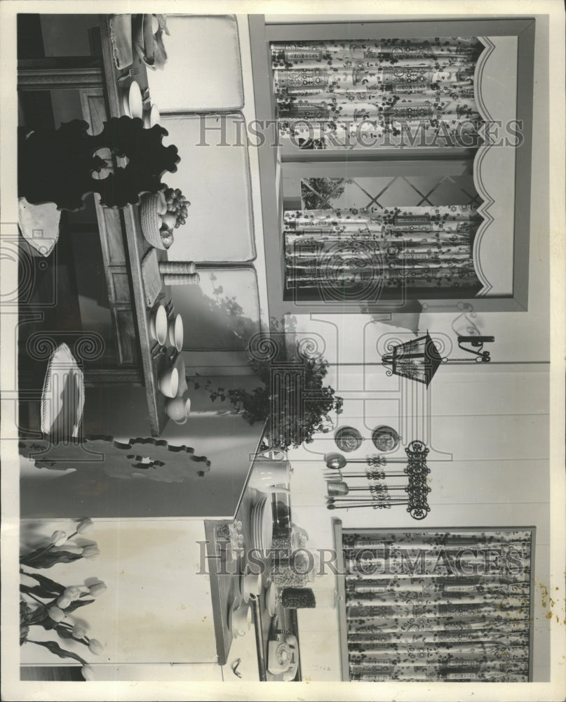 1962 Press Photo Bright Breakfast Kitchen - RRW47325 - Historic Images