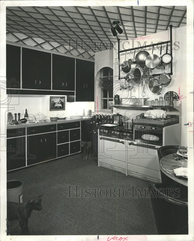 1975 Press Photo Gourmet Kitchen Armstrong Cork Co - RRW47351 - Historic Images