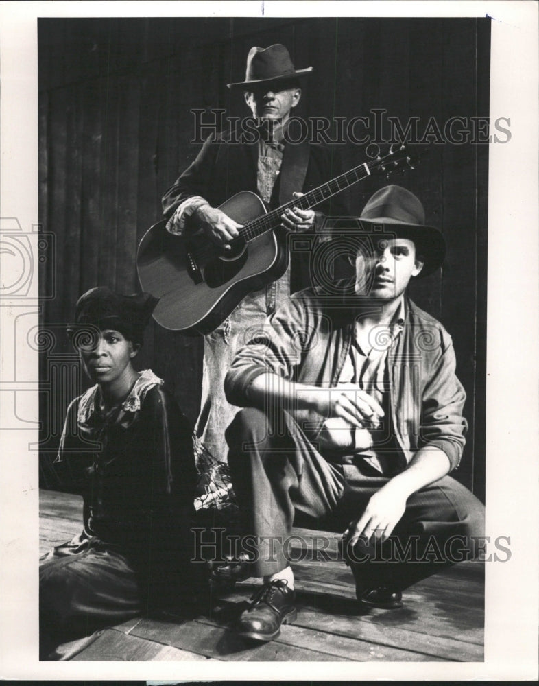 1988 Press Photo The Grapes Of Wrath Play Cast - RRW47779 - Historic Images