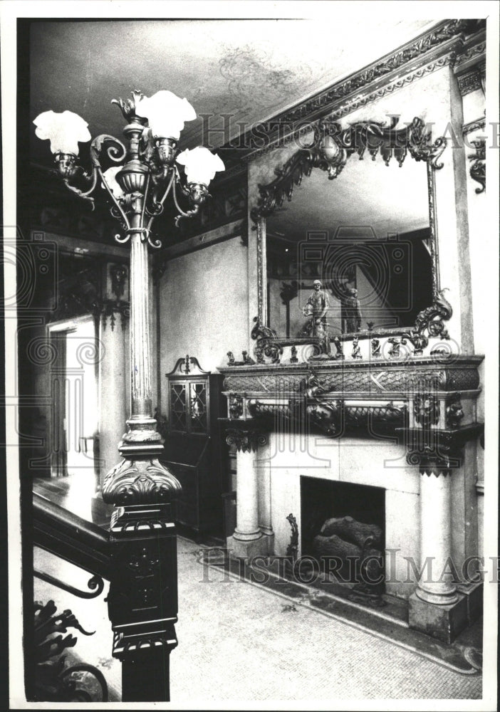 Press Photo Foyer Fireplace - RRW47867 - Historic Images