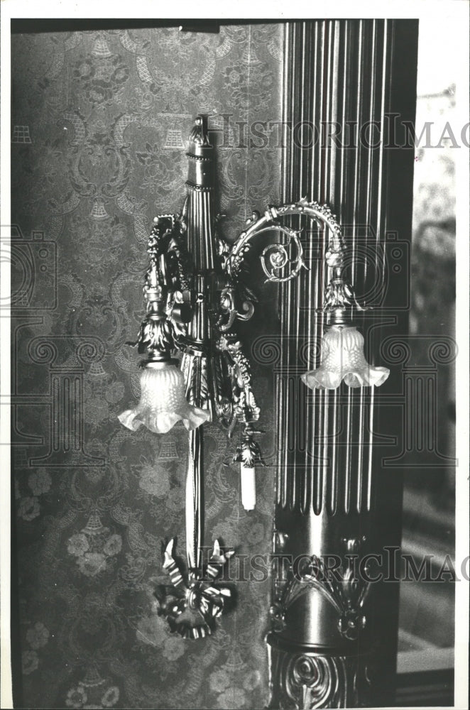 None Wall Attached Lamp - RRW47893 - Historic Images