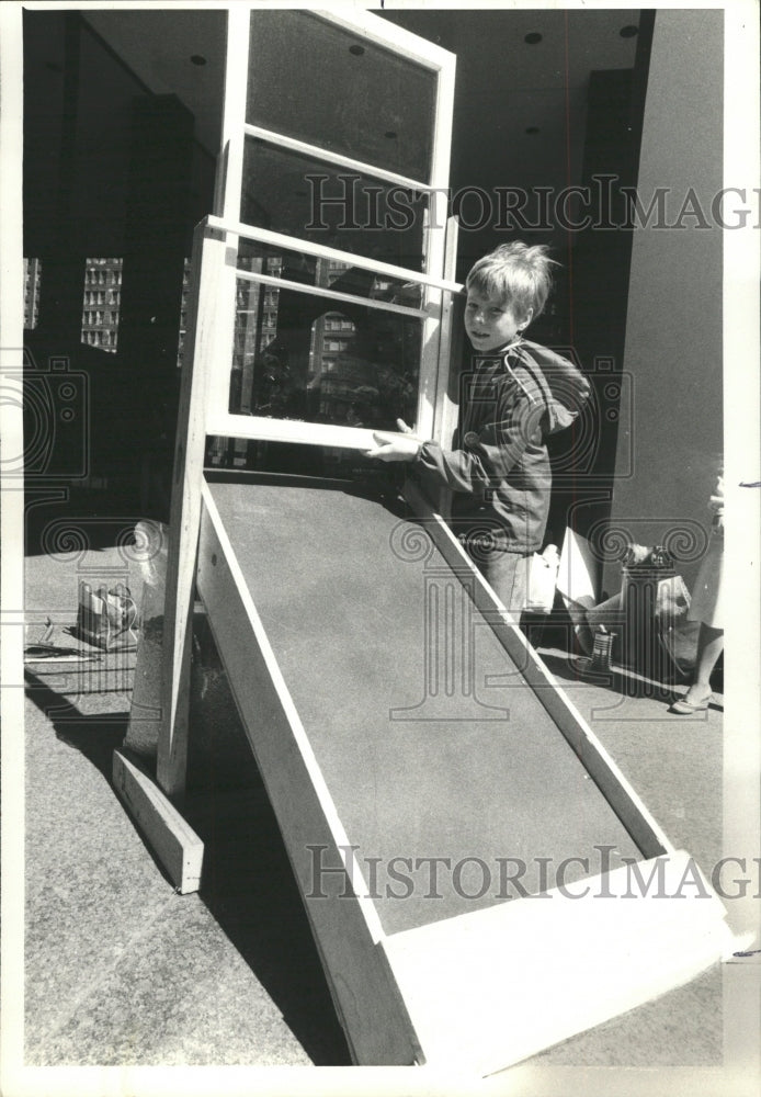 1978 Press Photo Solar Window box Sunbeams energy - RRW47991 - Historic Images