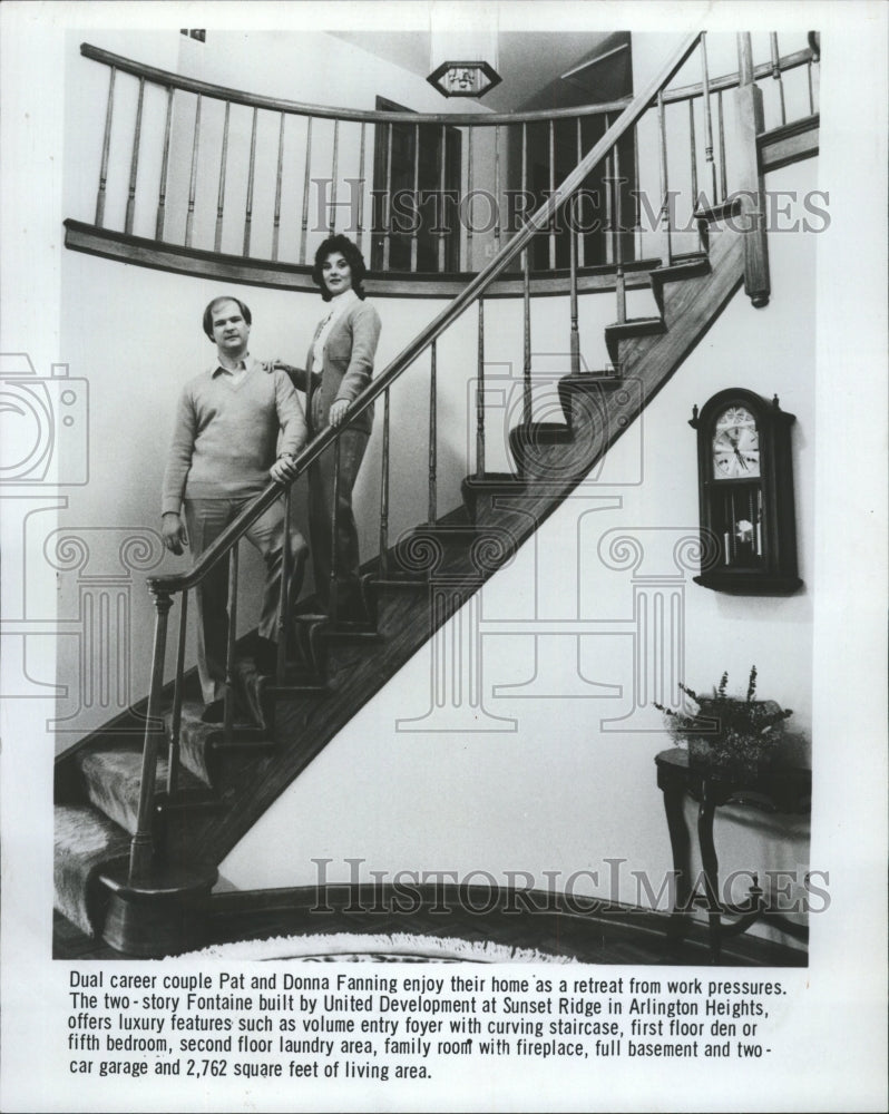 1983 Press Photo Sunset Ridge Arlington Heights Chicago - RRW48027 - Historic Images