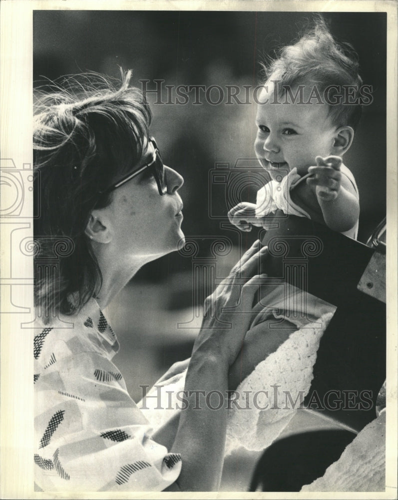 1986 Press Photo Summer Goethe Park North Side - RRW48131 - Historic Images