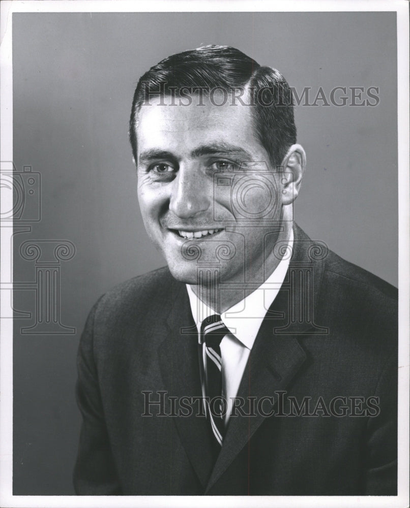 1967 Press Photo Allan Roy Edwards Pittsburgh Penguins - RRW48289 - Historic Images