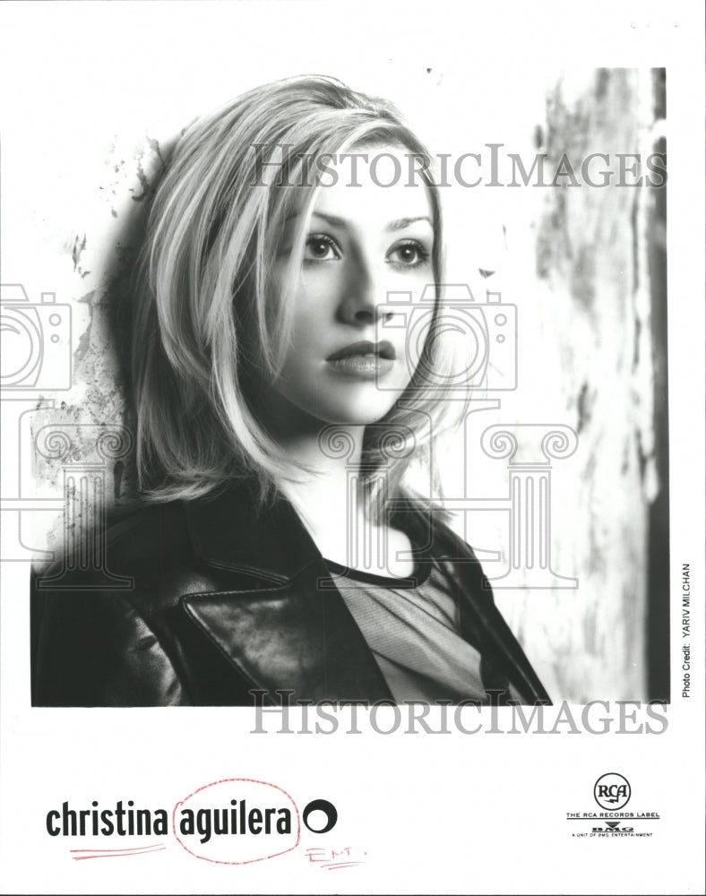 Press Photo Singer Christina Aguilera - RRW48351 - Historic Images