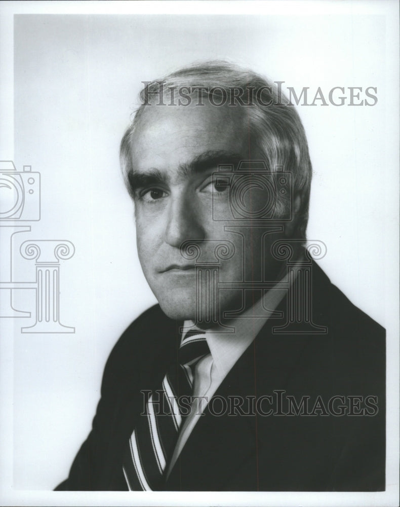 1984 Press Photo Nick Aronson Channel TV Executives - RRW48463 - Historic Images