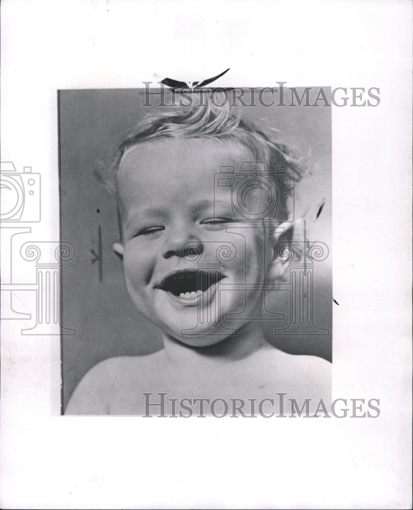 1958 Press Photo Babies Laughing - RRW48603 - Historic Images