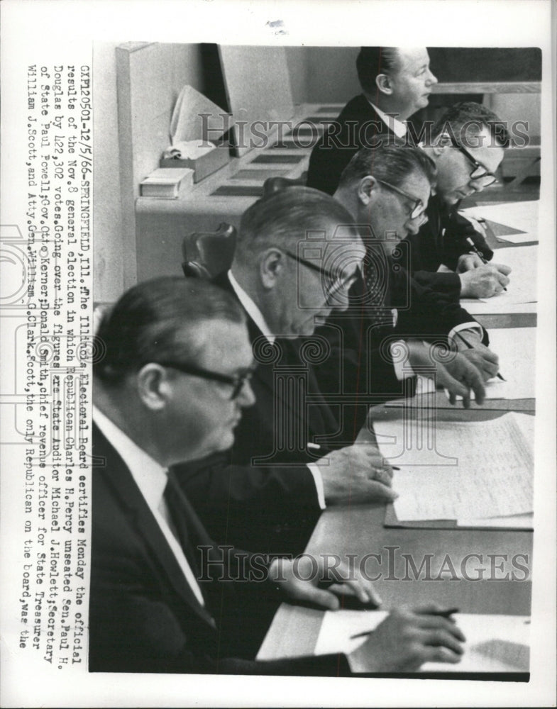 1956 Press Photo Illinois Electoral Board Charles Percy - RRW48785 - Historic Images