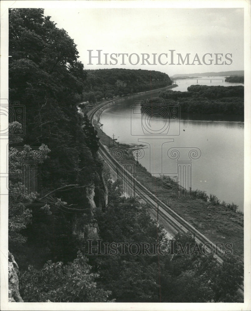 1964 Press Photo Mississippi Palisades State park - RRW48805 - Historic Images