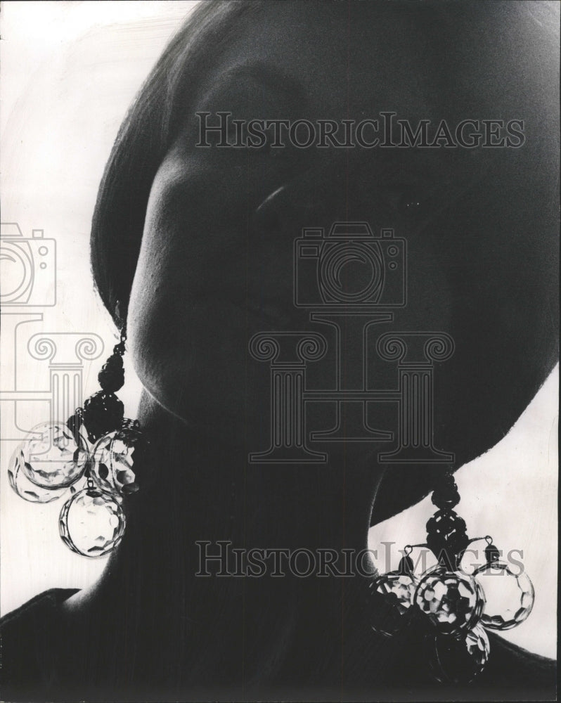 1968 Press Photo Special Plastic Earrings - RRW49219 - Historic Images