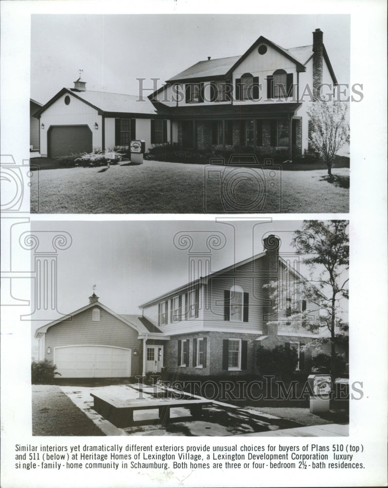 1981 Press Photo FAMILY HOME LEXINGTON VILLAGE - RRW49345 - Historic Images