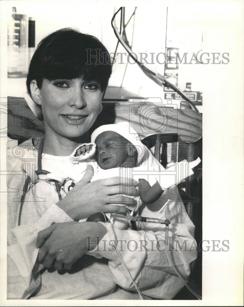 1989 Press Photo Abandoned Babies Chicago Area - RRW49551 - Historic Images