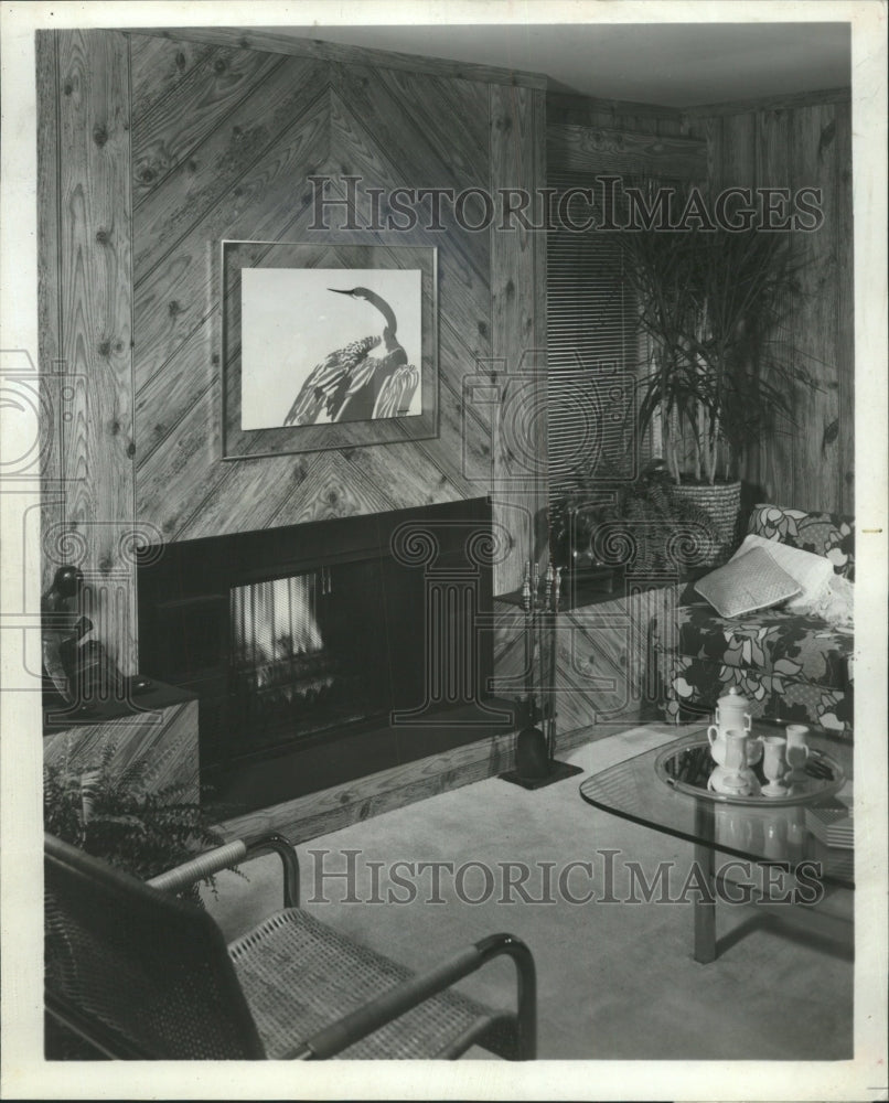 1978 Press Photo Fireplace - RRW49609 - Historic Images