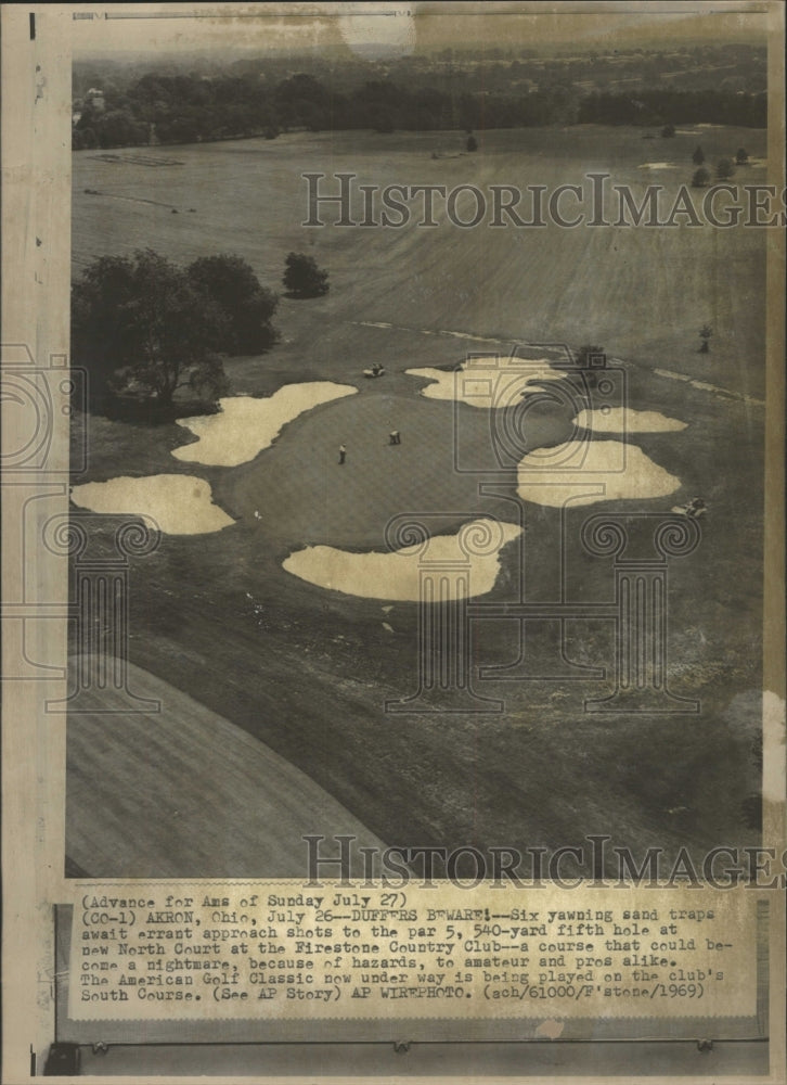 1969 Press Photo Firestone Country Club North Court - RRW49689 - Historic Images